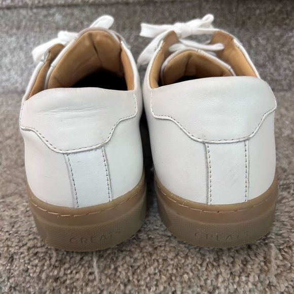 GREATS Brooklyn Royale White Leather and Gum Sneakers. US9/UK8.5/EUR41. Classic - Picture 8 of 16